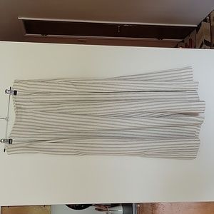 Oak + Fort, wide leg pant, sz L